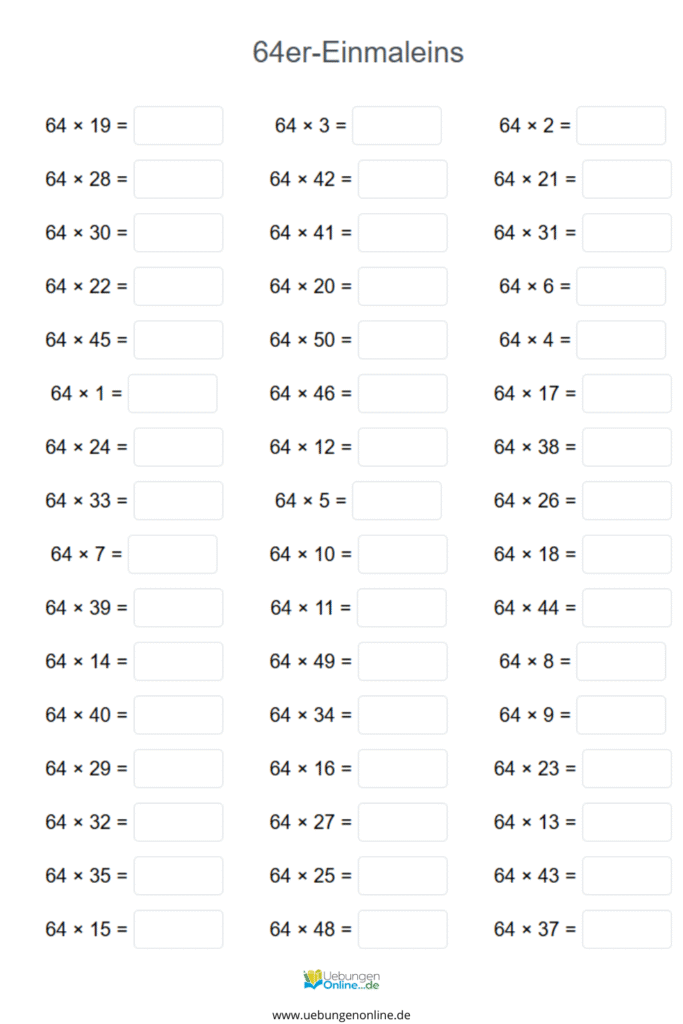 64 er reihe
