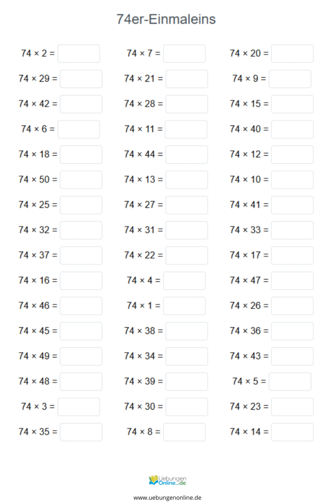 74 er reihe