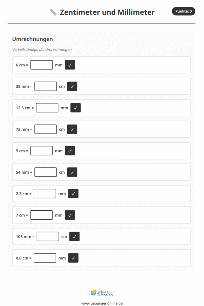 mathe 3 klasse längen übungsblätter pdf kostenlos