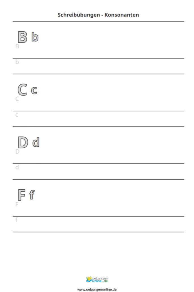 schreiben lernen kinder 2 klasse